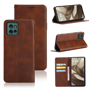 Flip Wallet <strong>Cell</strong> <strong>Phone</strong> <strong>Case</strong> for <strong>Motorola</strong> Moto G35 G55 G85 G24 Power G84 Leather Magnetic Protective Cover - Product Image 1
