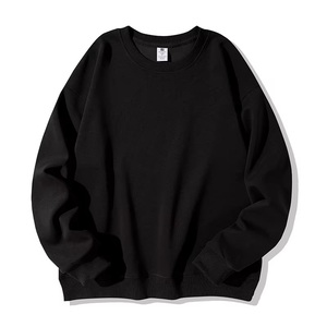 Nhà Sản Xuất Tùy Chỉnh <span class=keywords><strong>Highquality</strong></span> 400G Người Đàn Ông Của Crewneck Áo Lỏng Phù Hợp Rắn Màu Áo Thun Dài Tay Áo - Product Image 3