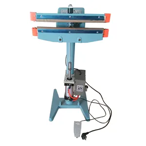 Top quality plastic bag foot pedal sealer sealing machine