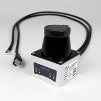 Sensor Navigasi Laser LIDAR Hinson HE-3091FA 432KHz 30m 3-Echo TOF dengan Output 4NPN, Frekuensi Pemindaian Laser, Garansi 2 Tahun