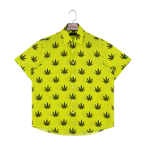 <span class=keywords><strong>Camicia</strong></span> da vacanza hawaiana estiva traspirante abbottonata <span class=keywords><strong>camicia</strong></span> da <span class=keywords><strong>uomo</strong></span> <span class=keywords><strong>viscosa</strong></span> Logo personalizzato <span class=keywords><strong>manica</strong></span> <span class=keywords><strong>corta</strong></span> stile personale all'ingrosso - Product Image 1