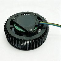 Kipas Pendingin Turbo Brushless 80mm 4-Pin dengan Bantalan Bola DC 12V Pengganti Kipas Pendingin GPU untuk Kartu Grafis RTX 4090 RTX 5090 Turbo