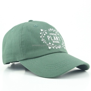 หมวกเบสบอลทรงวินเทจปักลายคุณภาพสูง 6 แผง ปีกโค้ง ทรงเตี้ย ไม่เสริมโครง หมวกแก๊ปปักลายสไตล์ Dad Hat - Product Image 4