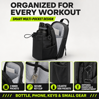 Sac de sport magnétique portable multi-styles, résistant, avec logo personnalisé, étanche, tendance, prix usine, sac à bandoulière pour bouteille d'eau