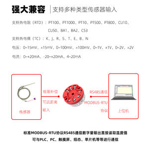 Transmetteur de température ADAN8021 PT100, haute précision 0,1, résolution 0,01, isolation, étanche, anti-poussière, qualité industrielle C859 - Product Image 3