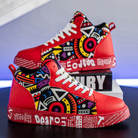Chaussures tendance à tige haute, chaussures polyvalentes pour hommes et garçons