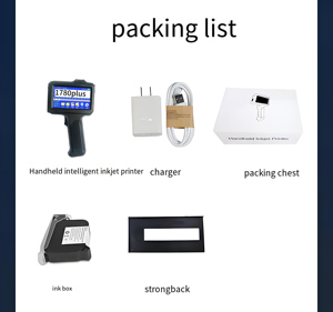 2025hot sellinq xách tay cầm tay máy in phun logo nhãn QR Mã Vạch đánh dấu máy in máy cho Nhựa kim loại chai - Product Image 2