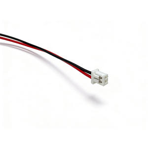 전자식 레드 및 블랭크 배선 하네스 1mm 피치 2핀 IP67 구리 도체 오토바이 어댑터 케이블 - Product Image 1