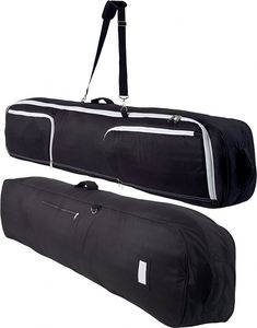 Bolsa para Tabla de Snowboard de Fábrica BSCI de 180 cm (Negra) - Compatible con Todo el Equipo de Snowboard: Botas, Chaqueta, Pantalones, etc. - Product Image 2