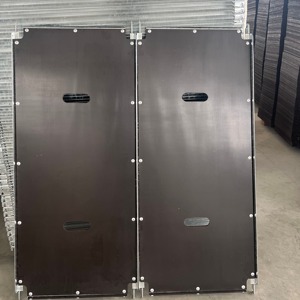 รถเข็นดอกไม้พร้อมล้อภาชนะ CC รถเข็นที่ตั้งโชว์ทำจากโลหะชั้นวางของในสวน - Product Image 3