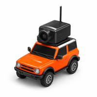 Voiture télécommandée 1/64 style Bronco avec caméra HD 720P 2.4G, longue portée, fonction Follow Me, prête à l'emploi, jouet électrique pour enfants 8+, cadeau