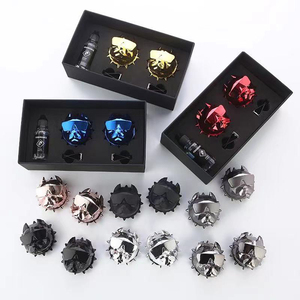 Ambientadores de Aire para Auto con Diseño de Bulldog Doble, con Difusor de Perfume Líquido con Aceites Esenciales y Fragancia - Product Image 1