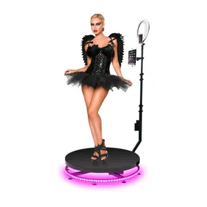 Hot Sale Slow Motion Kiosk Video 360 Degree Portable Selfie Photobooth 360 Photo Booth in stock