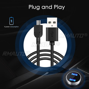 HUD GPS para Auto, Velocímetro Digital con Luz Verde, Plug and Play, Fuente Grande, Accesorios Electrónicos para Autos, Compatible con Todos los Autos - Product Image 6