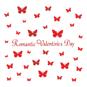 Adhesivos Decorativos para Ventanas del Día de San Valentín DAMAI, Adhesivo Decorativo de Pared con Mariposas Rojas, Decoración para Aniversario, Boda, Festividades - Product Image 5