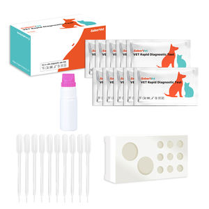 FIV Ab/FeLV Ag <span class=keywords><strong>Feline</strong></span> imunogilement Combo tes cepat Cat diagnostik - Product Image 2