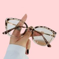Monture de lunettes optiques œil-de-chat tendance style européen et américain, unisexe, à changement de couleur, anti-lumière bleue pour la protection des yeux
