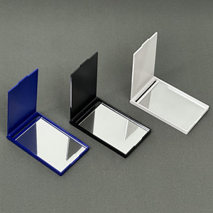 Customized Folding Promotional Mirror ABS Plastic Pocket Mirror OEM Compact Mirror