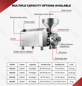 Horus 30-50kg/h 2200W <span class=keywords><strong>Molino</strong></span> Comercial <span class=keywords><strong>de</strong></span> <span class=keywords><strong>Piedra</strong></span> para Arroz, <span class=keywords><strong>Molino</strong></span> <span class=keywords><strong>de</strong></span> Harina, <span class=keywords><strong>Molino</strong></span> <span class=keywords><strong>de</strong></span> Granos, <span class=keywords><strong>Molino</strong></span> <span class=keywords><strong>de</strong></span> Maíz, Máquina Moledora <span class=keywords><strong>de</strong></span> Alimentos - Product Image 4
