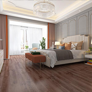 Dalles de sol en vinyle durables MOI, texture <span class=keywords><strong>bois</strong></span>, LVT, auto-adhésives, revêtement de sol en PVC imperméable, planches de vinyle - Product Image 5