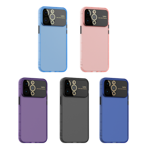 Custodia per cellulare opaca con protezione dell'obiettivo della <span class=keywords><strong>fotocamera</strong></span> di qualità Max con <span class=keywords><strong>Cover</strong></span> per Apple <span class=keywords><strong>Iphone</strong></span> 15 Pro 14 Max 13 12 <span class=keywords><strong>11</strong></span> - Product Image 2