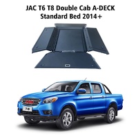 Accessoires sur mesure Aluminium 4X4 Pickup Auvent Pickup Truck Topper Hardtop Bed Capper pour JAC T6 T8 T9