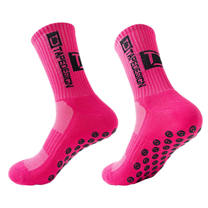 Biểu Tượng Tùy Chỉnh OEM Thoáng Khí Vớ Thể Thao Người Đàn Ông Vớ Thể Thao Grip Chống Trượt Vớ Bóng Đá - Product Image 5