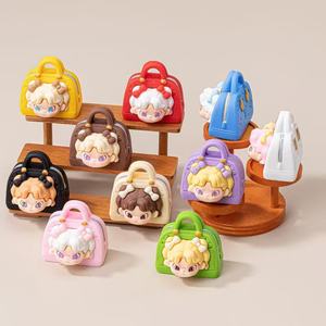 Portachiavi in resina borsa di lusso in miniatura regalo per ragazza carina accessori per gioielli da te decorazione da tavolo porta chiavi ornamento creativo per auto - Product Image 1
