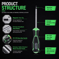 Jeu de tournevis magnétiques Torx Ph2 de qualité professionnelle, isolés, 11 pièces, pour électriciens domestiques, fabriqués sur mesure par l'usine Qixin