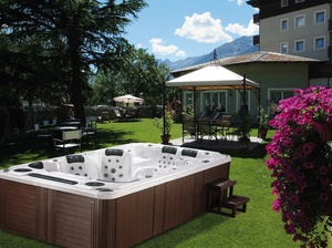 Venta caliente gran inground 2 salón 6 asiento spa bañera <span class=keywords><strong>de</strong></span> hidromasaje al aire libre para fiesta - Product Image 3