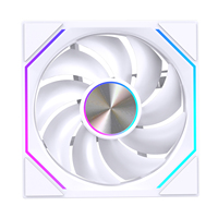 Ventilateur de boîtier PC ARGB AntarcChill 120 mm avec PWM 4 broches, grand volume d'air, ventilateur de refroidissement pour jeux, pour le refroidissement du châssis d'ordinateur de bureau