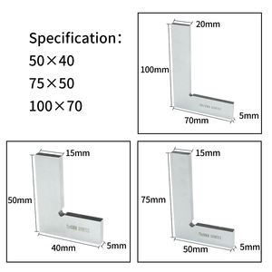 Équerre <span class=keywords><strong>de</strong></span> charpentier à <span class=keywords><strong>bord</strong></span> plat à 90 degrés, équerre à lame, équerre d'angle, <span class=keywords><strong>règle</strong></span> <span class=keywords><strong>de</strong></span> charpentier en forme <span class=keywords><strong>de</strong></span> L, jauge <span class=keywords><strong>de</strong></span> marquage pour charpentier - Product Image 2