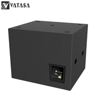 Subwoofer professionnel 600W de 18 pouces en bois pour extérieur, modèle 2026
