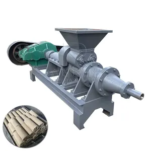 Low Price Wood chips coconut Briquette Extruder Machine Coal powder dust Peanut Shell Shisha Charcoal Briquette Making Machine