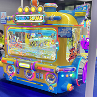 Machine de jeu à prix pour 6 joueurs, machine à griffes à monnayeur et machine à attraper les prix, jeu d'arcade sur le thème des sous-marins