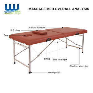 Unirelax, mesa de masaje de belleza de tatuaje portátil, cama de salón de belleza plegable, mesa de masaje moderna, muebles comerciales - Product Image 2