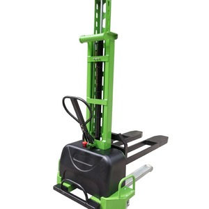 Chariot élévateur électrique autoporteur à <span class=keywords><strong>prix</strong></span> d'usine, capacité 1-2 tonnes, nouveau véhicule en acier, hauteur de levage 1300mm 1500mm - Product Image 4
