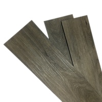 Rabot en vinyle de mm, similaire à du bois gris, avec couche d'attache lvt, en pvc, sans colle, sol flexible en plastique, populaire