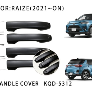 Cubierta de Manija Exterior para Puerta de Coche en Cromo y Negro, Nuevo Diseño, para Toyota Raize 2022 en Adelante - Product Image 4