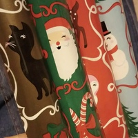 Papier d'emballage cadeau pour enfants, fête d'anniversaire, bébé, Noël, de haute qualité, personnalisé, avec laminage mat