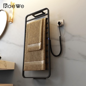 Barre chauffant électrique pour serviettes, en acier inoxydable, avec contrôle wifi, support mural d'hôtel - Product Image 5