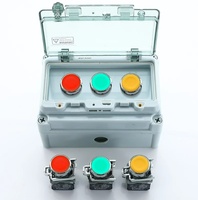 22mm LED Illuminate High Round Head Momentané Auto-reset Push Button Panel Switch Flat Head avec Flèche Symbole Commutateurs Verrouillage