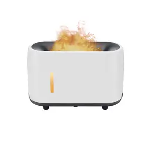 2022 nouvelle tendance bureau flamme arôme humidificateur d'air atomiseur d'eau 240ml brume lisse diffuseur d'huiles essentielles pour la maison