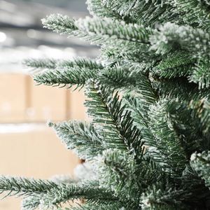 Including Encrypted <b>Christmas</b> <b>Trees</b> with Minimal Snow Luxurious White Flocked Large Simulated Snow <b>Tree</b> Decorations - Product Image 3