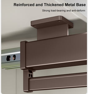 HNOSS Porte-pantalons en aluminium Cintres à vêtements coulissants pour armoire - Product Image 6