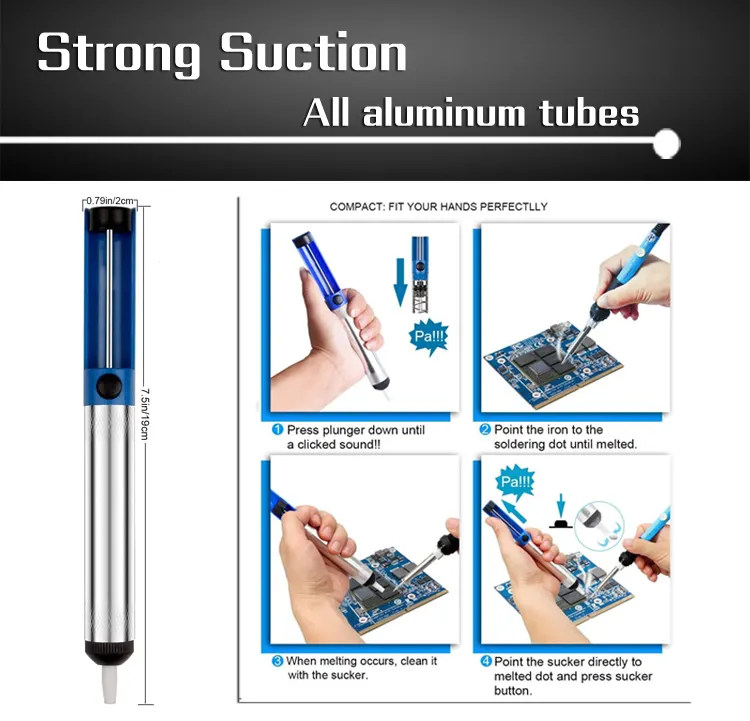 SSTS-SIS-15  15 in 1 60W Adjustable Temperature Soldering Irons tool set  with Heat Shrink Tubing Kit