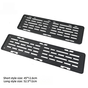 Marco de Matrícula de Plástico <span class=keywords><strong>Corto</strong></span> y Largo de Estilo Nuevo Directo de Fábrica para Sudáfrica, Marco de Matrícula para Automóvil - Product Image 4