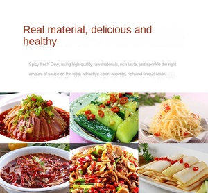 Sauce au sésame 60g * 70 sacs <span class=keywords><strong>La</strong></span> sauce de cuisine maison qui rend Liangpi et Liangmian est délicieuse et épicée - Product Image 5
