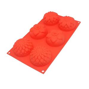 Moldes de Silicona para Hornear en Forma de Flores Diferentes, para Cupcakes de Chocolate Caseros - Product Image 5