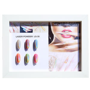 <span class=keywords><strong>ผง</strong></span>สีเงินเล<span class=keywords><strong>เซ</strong></span>อร์เคลือบด้วยไฟฟ้าเจ็ดสีสำหรับทาสีเล็บแบบ DIY - Product Image 3